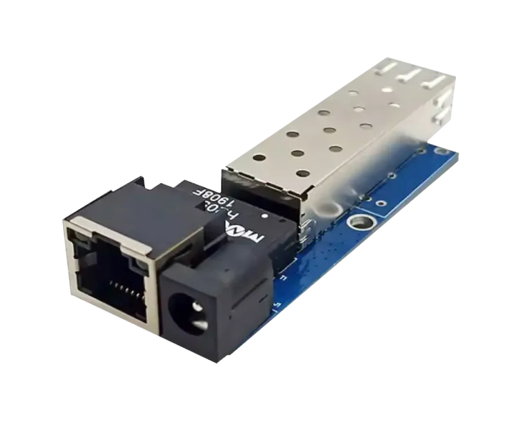 10/100/1000BASE-T SFP Slot 1000Base-SX/LX Медіаконвертор mini