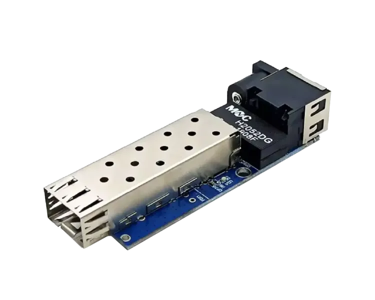 10/100/1000BASE-T SFP Slot 1000Base-SX/LX Медіаконвертор mini