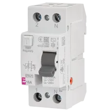 ЕТІ 2р EFI6-P2 16/0,03 тип AC (6kA) Реле диференційне (ПЗВ)