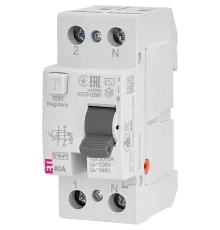 ЕТІ 2р EFI6-P2 40/0,03 тип AC (6kA) Реле диференційне (ПЗВ)