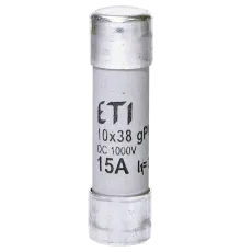 ETI CH10x38 gPV 15A 1000V Запобіжник