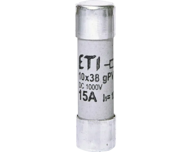 ETI CH10x38 gPV 15A 1000V 10kA Запобіжник