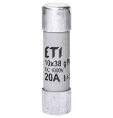ETI CH10x38 gPV 20A 1000V Запобіжник
