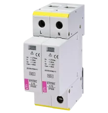 ETI TEC C T2 275/20 (2+0) 2p Обмежувач перенапруги