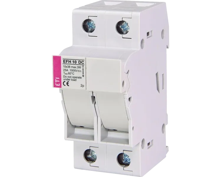 ЕТІ EFH 10 2P 25A 1000V DC Тримач запобіжника