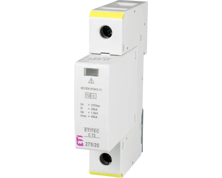 ETI TEC C T2 275/20 (1+0) 2p Обмежувач перенапруги
