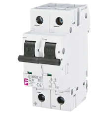 ЕТІ ETIMAT 10 DC 2p C 6A (6 kA) Автоматичний вимикач