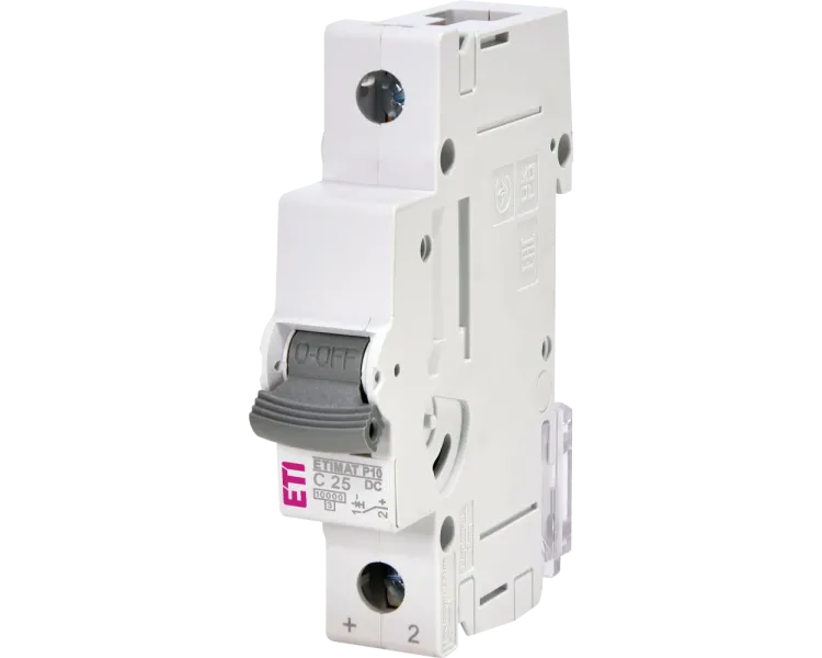 ЕТІ ETIMAT P10-DC 1p C25 (10 kA) Автоматичний вимикач