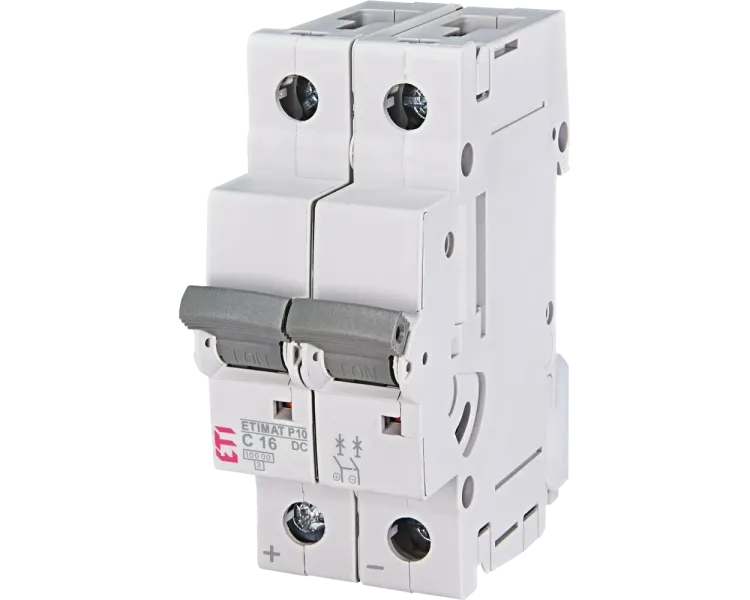 ЕТІ ETIMAT P10-DC 2p C16 (10 kA) Автоматичний вимикач