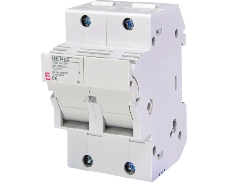 ЕТІ EFH 14 2P 50A 1000V DC Тримач запобіжника