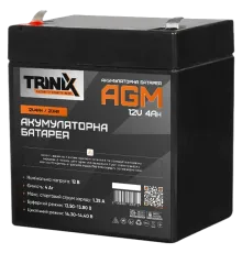 TRINIX 12V4Ah/20Hr Акумуляторна батарея