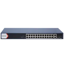 Hikvision DS-3E1528P-EI/M PoE Комутатор 8 портів керований
