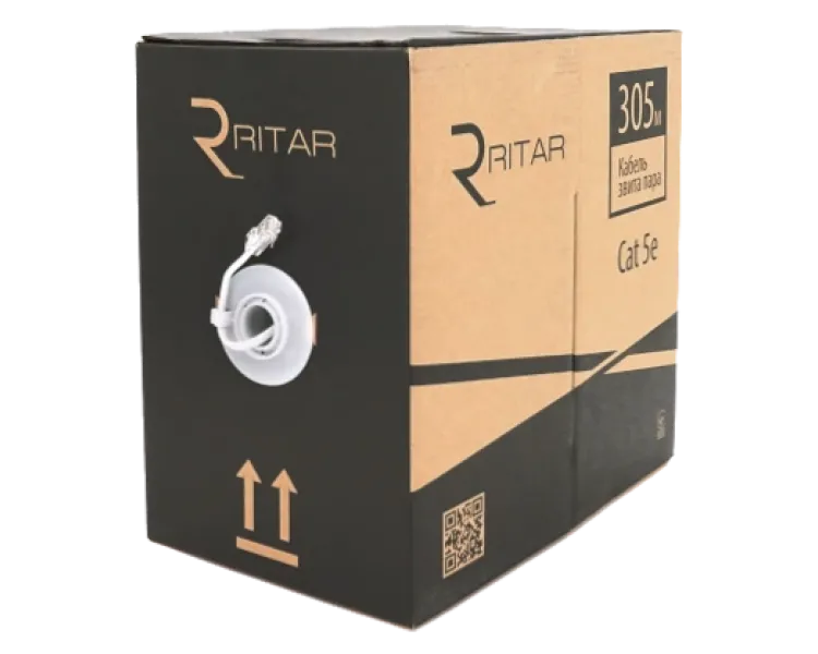 КПВ UTP 4*2*0.5 ССА cat 5E 305 м Кабель для внутрішнiх робіт