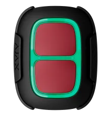 Тривожна кнопка Ajax Superior DoubleButton G3 Jeweller black