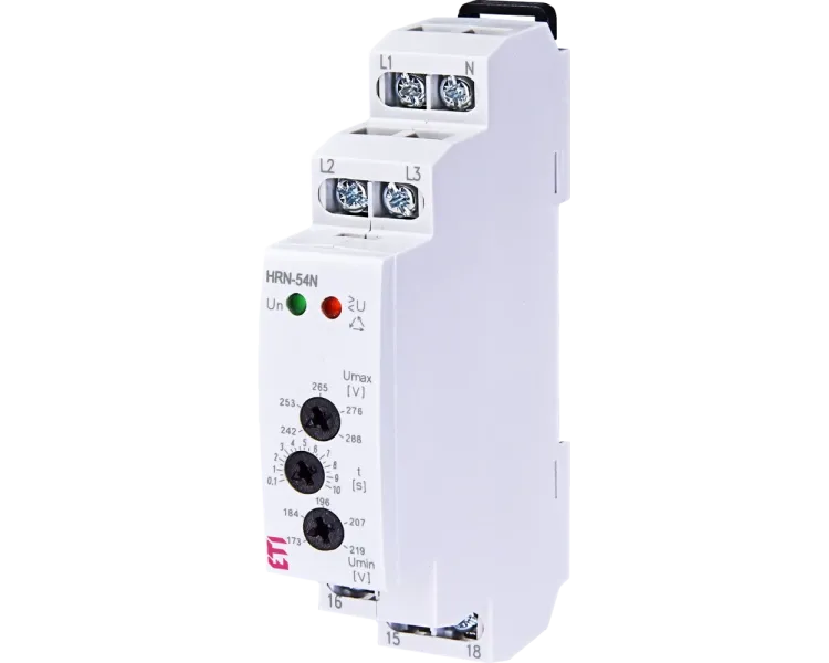ЕТІ HRN-54N 3x400/230AC Реле контролю напруги і послід. фаз