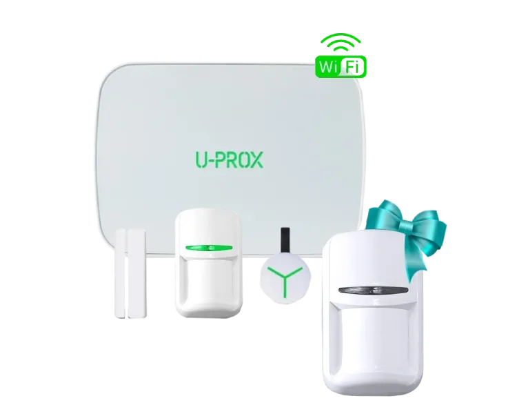 U-Prox MPX G kit White + U-Prox PIR White в подарунок Комплект