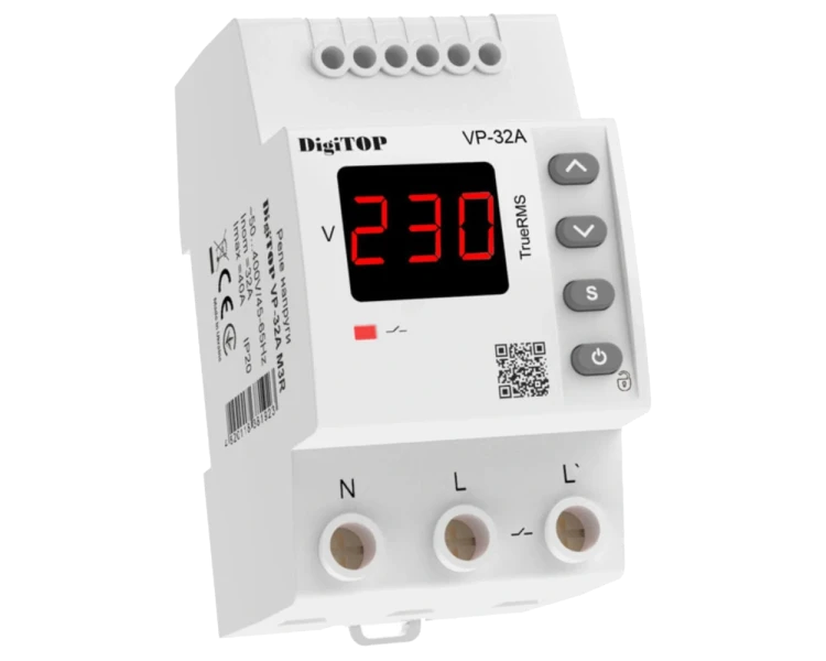 DigiTop VP-32A M3R Реле напруги