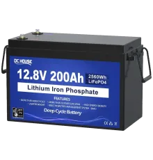DСHOUSE 12.8V 200Ah (ECO-LFP12200) Акумуляторна батарея