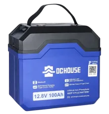 DСHOUSE 12.8V 100Ah (ECO-LFP1210004) Bluetooth Акумуляторна батарея