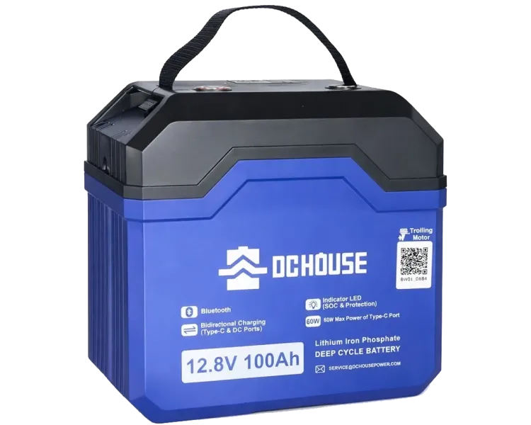 DСHOUSE 12.8V 100Ah (ECO-LFP1210004) Bluetooth Акумуляторна батарея