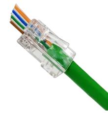 зі наскрізними отворами 100 шт Конектор UTP RJ45 кат. 6