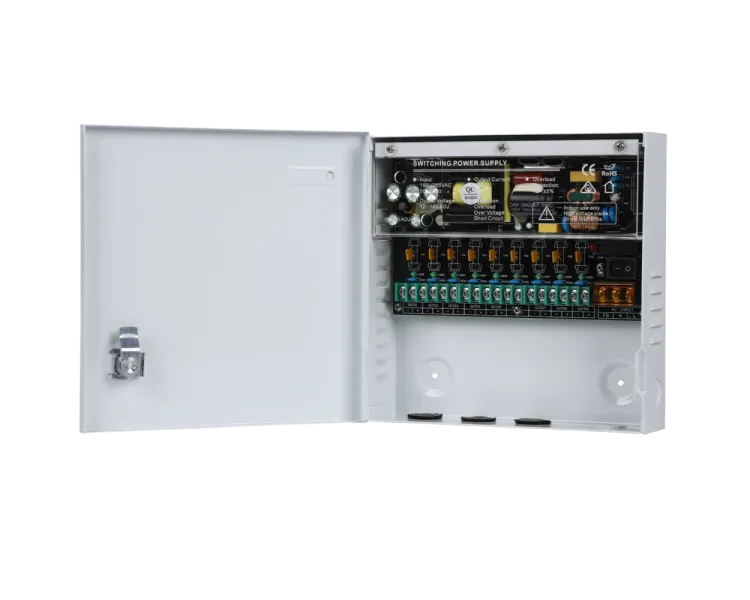 PS-1210/9CH(M) 12V/10A 9 каналів Блок живлення