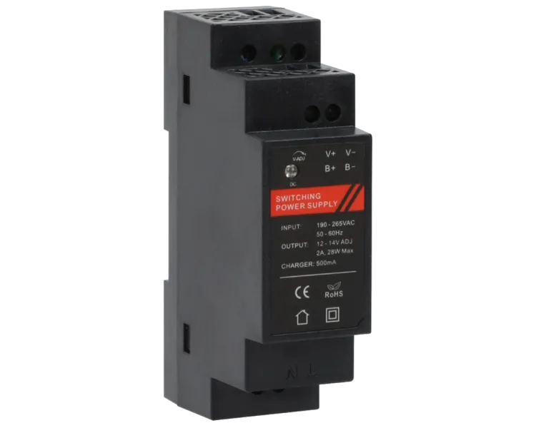 DR12024-01B 12V/2A Блок живлення на DIN рейку