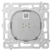 Ajax LightCore (Dimmer) vertical [55] (8EU) ASP white Бездротовий розумний сенсорний димерний вимикач світла