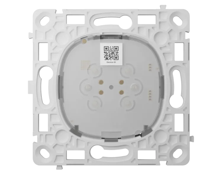 Ajax LightCore (Dimmer) vertical [55] (8EU) ASP white Бездротовий розумний сенсорний димерний вимикач світла