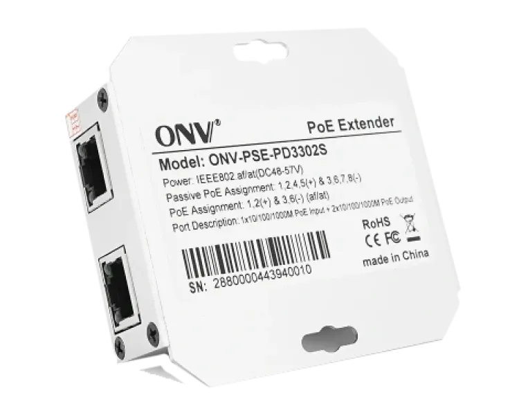 ONV ONV-PSE-PD3302S PoE подовжувач-дільник