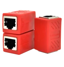 RJ45 8P8C мама / мама Q50 З'єднувач екранований