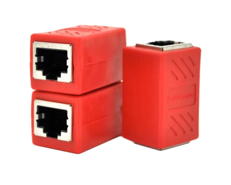 RJ45 8P8C мама / мама Q50 З'єднувач екранований
