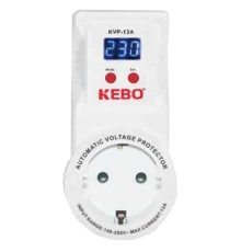 KEBO KVP-13A 2-13A 140-260V Реле напруги в розетку