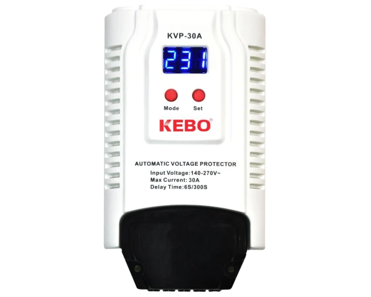 KEBO KVP-30A 2-30A 140-260V Реле напруги на DIN-рейку