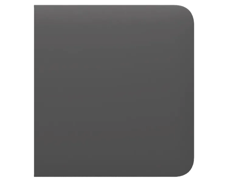 Ajax SideButton (1-gang/2-way) [55] grey Кнопка