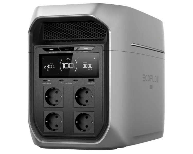 EcoFlow DELTA 3 Max Plus 2048 Вт·г Портативна зарядна станція