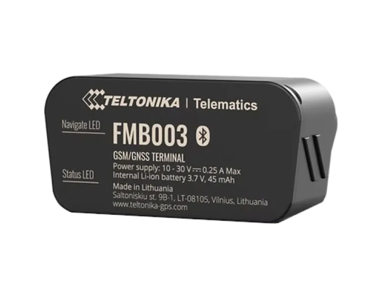 Teltonika FMB003 OBD OEM GSM/GPRS/GNSS OBDII трекер (GSM/GPRS/GNSS, Bluetooth LE, Micro-USB)