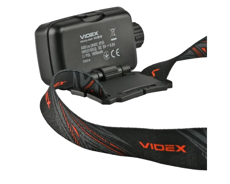 VIDEX VLF-H189 600Lm IP55 Ліхтарик