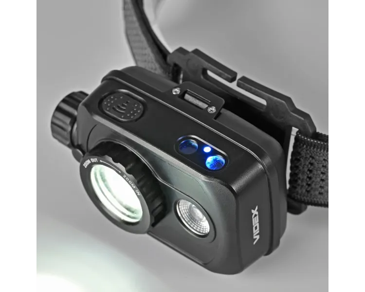 VIDEX VLF-H047Z 1000Lm IP65 Налобний ліхтарик