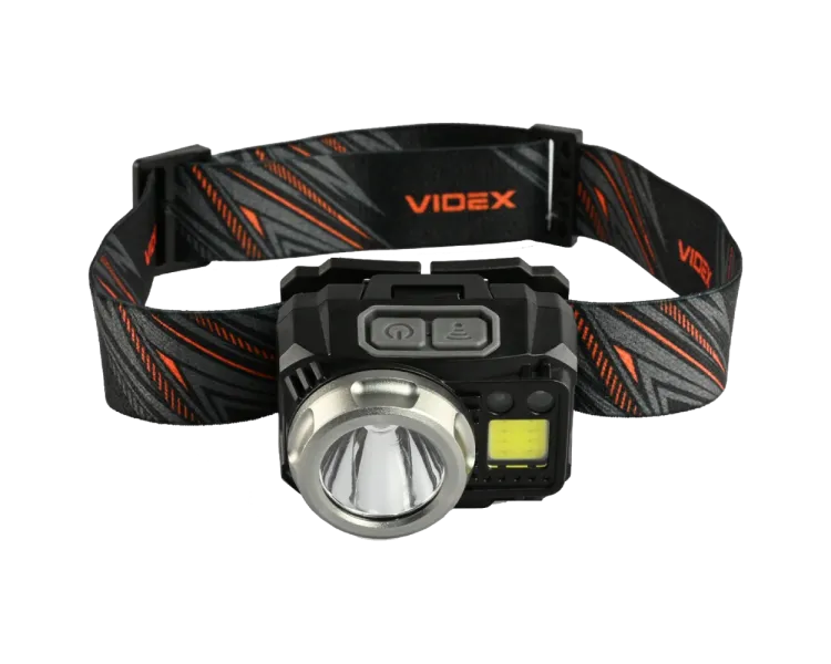 VIDEX VLF-H075C 500лм IP65 Ліхтар налобний