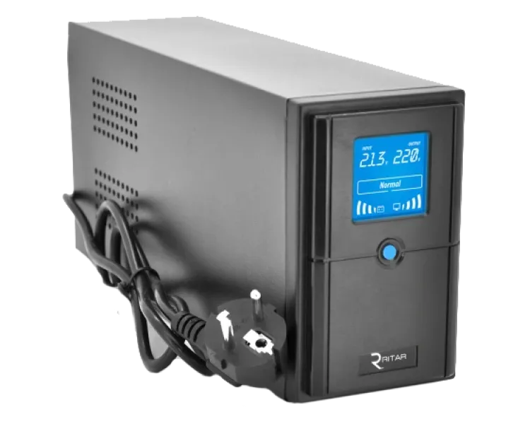 Ritar E-RTM600 ELF-D LCD (360W) Джерело безперебійного живлення