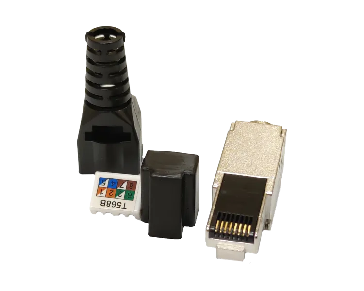 RJ45 STP кат. 6A Конектор екранований безінструментальний
