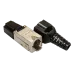 RJ45 STP кат. 6A Конектор екранований безінструментальний