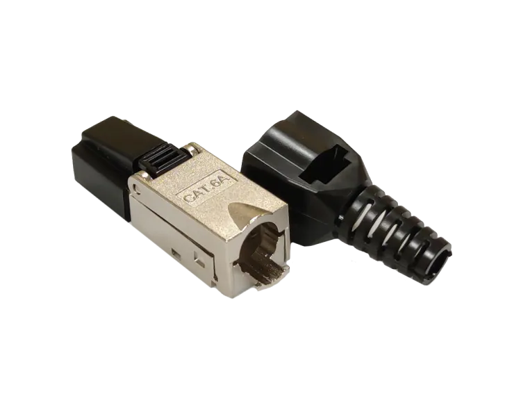 RJ45 STP кат. 6A Конектор екранований безінструментальний