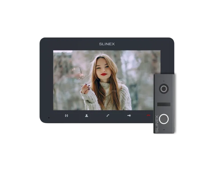 Slinex SM-07 Graphite + ML-17HD Graphite Комплект відеодомофона