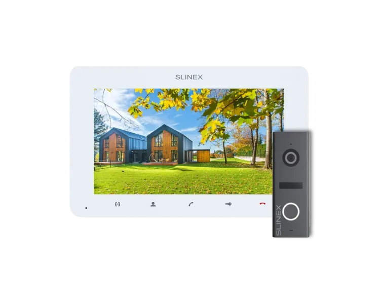 Slinex SM-07 White + ML-17HD Graphite Комплект відеодомофона