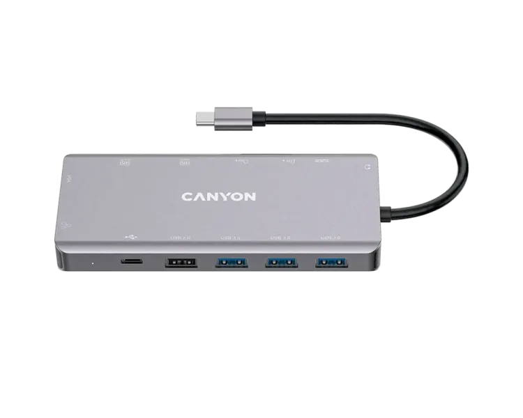 Canyon 13 Port USB-C Hub DS-12 (CNS-TDS12) USB-хаб (комутатор)