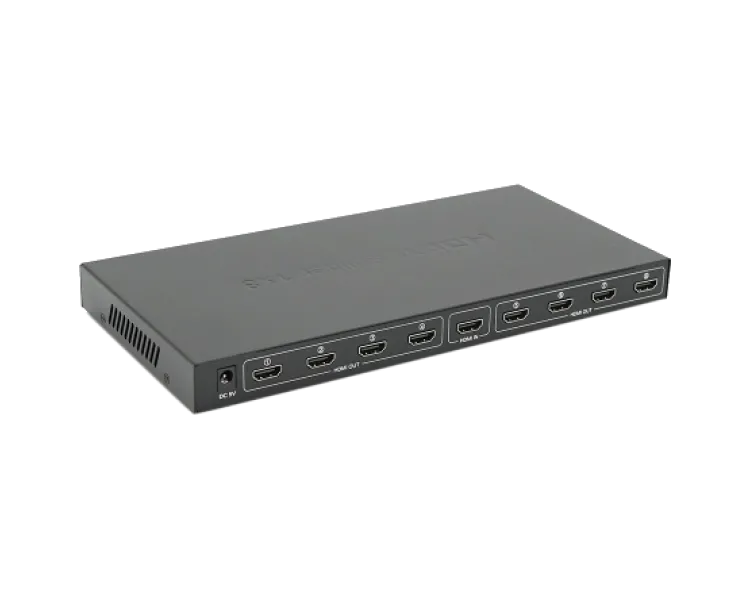 1=>8 порти 4K, 2K, 3D, 1080Р DC5V/2A Активний сплітер
