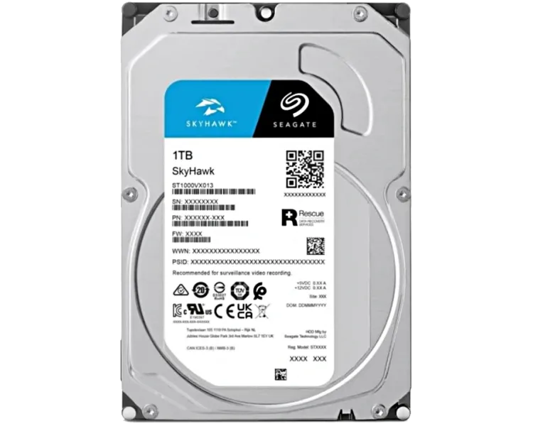 Seagate SkyHawk ST1000VX013 1Тб Жорсткий диск внутрішній