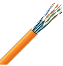 Cat 6A 4x2x23 AWG LSZH (к) 305 м Кабель вита пара ЗЗКМ (S/FTP мідь внутрішній)